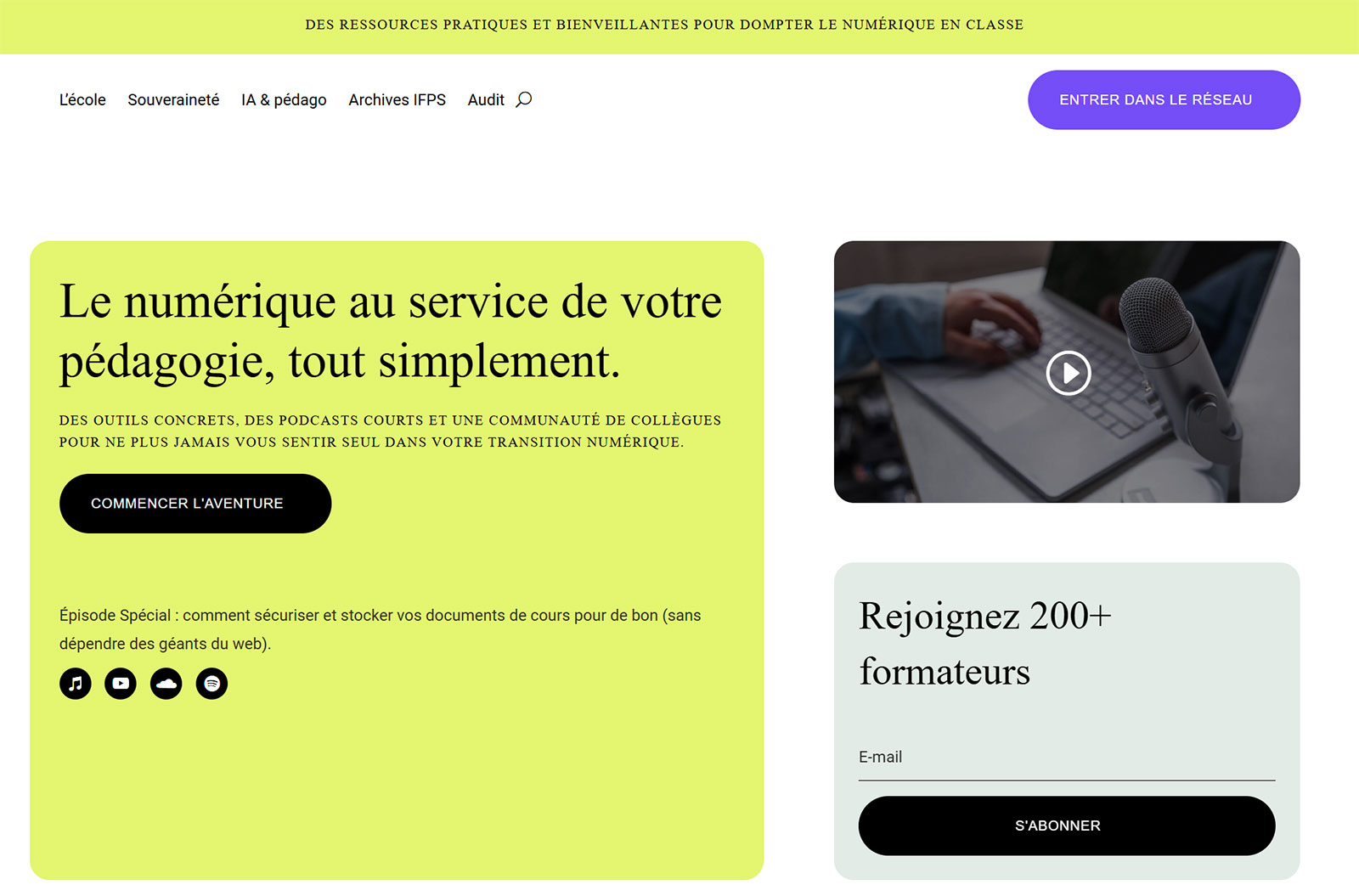 Living portfolio – comment je construis ma plateforme avec l&rsquo;UX Pedagogic Canvas